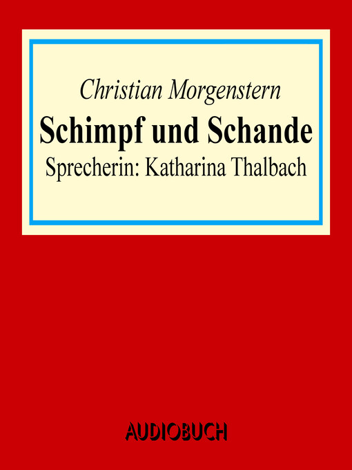 Title details for Schimpff und Schande by Christian Morgenstern - Available